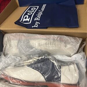 Polo by Ralph Lauren Men's Navy and White Socks